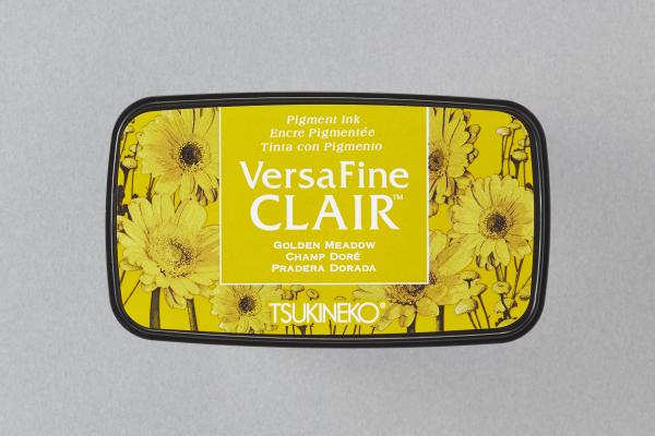 Versafine Clair oil based pigment ink - Dark "Golden meadow"